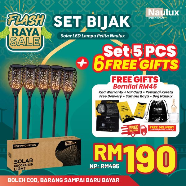 (Set Bijak) 5PCS + 6FREEGIFT